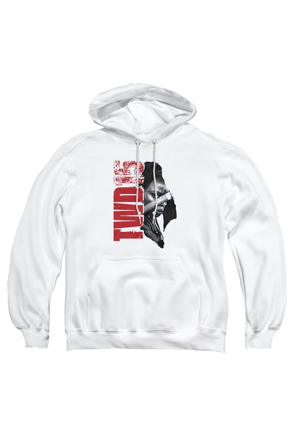 Popfunk The Walking Dead Michonne 15 Adult Pull-Over Hoodie, White, Large