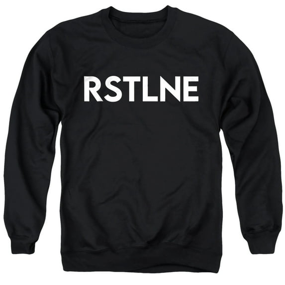 Popfunk Wheel of Fortune RSTLNE Unisex Adult Crewneck Sweatshirt, Black, 4X-Large