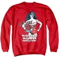 thumbnail image 1 of Popfunk Wonder Woman WONDER WOMAN Mother's Day For Every Mom ADULT COTTON/POLY CREWNECK SWEATSHIRT - TRUE RED - 4X, 1 of 5