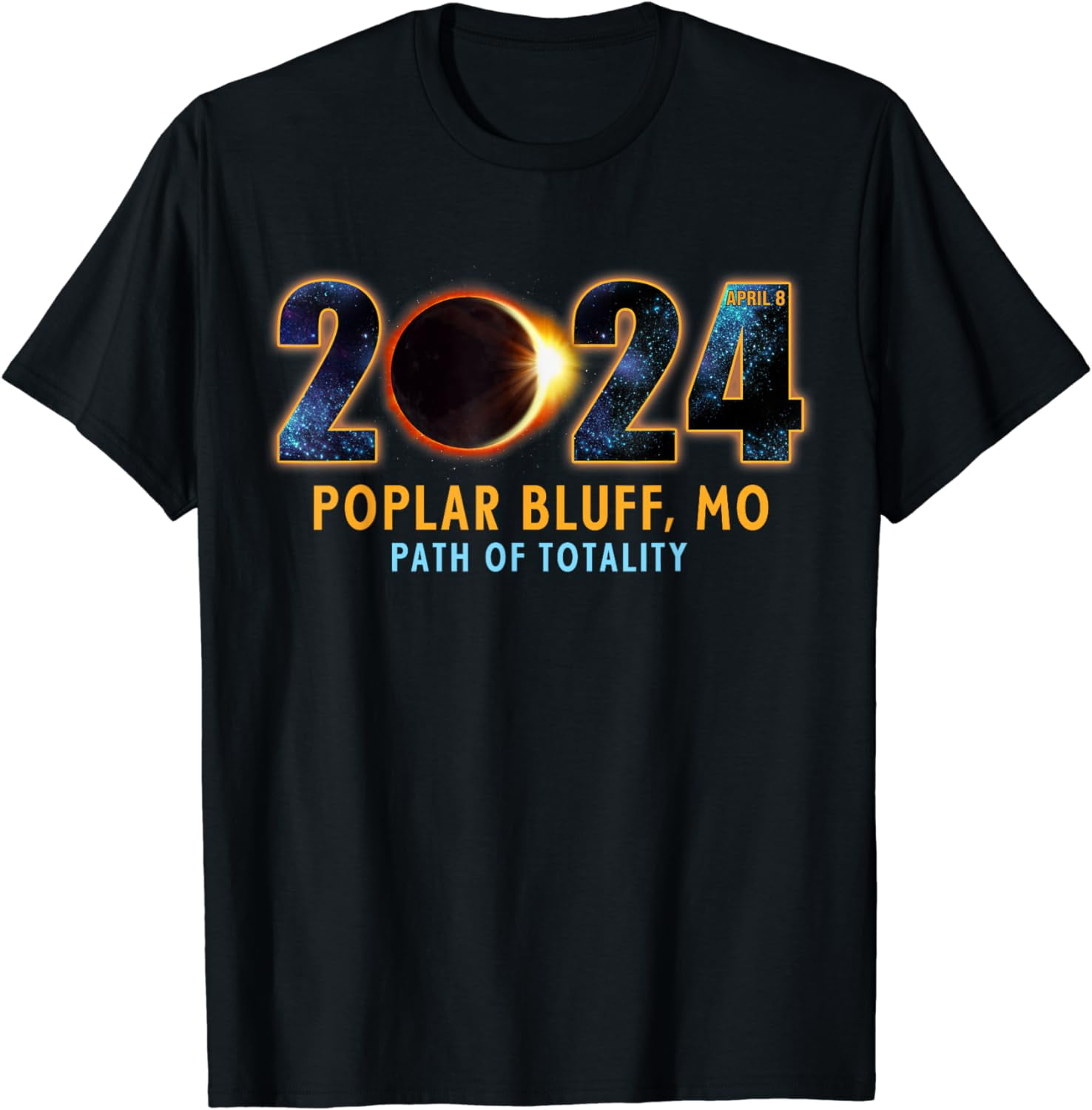 Poplar Bluff Missouri Total Solar Eclipse 2024 TShirt
