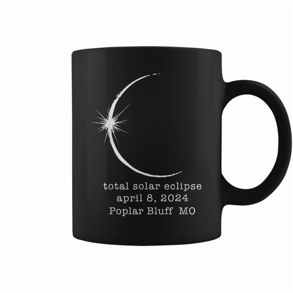 Poplar Bluff Mo Solar Total Eclipse April 2024 Missouri Coffee Mugs