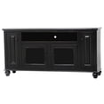 thumbnail image 1 of Poplar Deluxe Entertainment Console with 2 Glass Panel Doors, Grey, 1 of 1