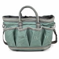 thumbnail image 1 of Jeffers Poplar Head Grooming Bag – Horse Grooming Organizer Tote with Pockets for Brushes, Tools, Clippers, Shampoo, Detangler – Stable Barn Kit Carrier for Horses, Pets, Spruce Stirrup Irons, 1 of 6