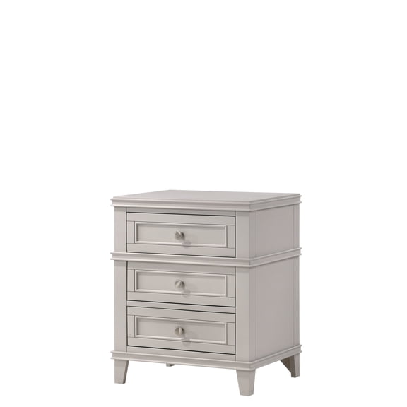 Poplar Solids Nightstand/In Bedroom Furniture/Stable and Long - lasting