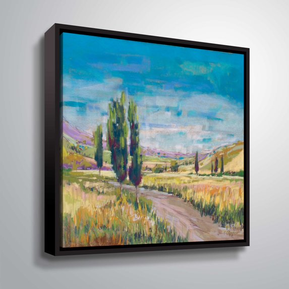 Poplars Country Path