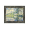 thumbnail image 1 of Poplars on the Epte by Claude Monet Framed Wall Art Print, Landscape Nature Print, 11x14, 2417, 1 of 6