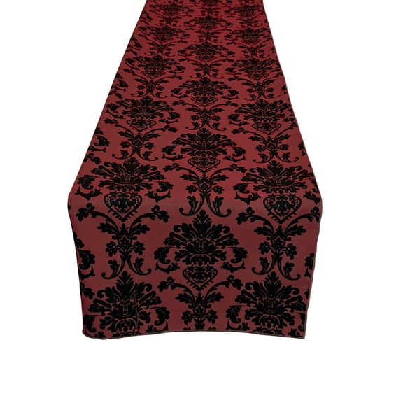 Poplin Damask Table Runner