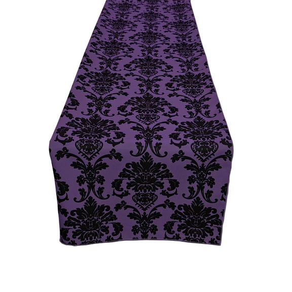 Poplin Damask Table Runner