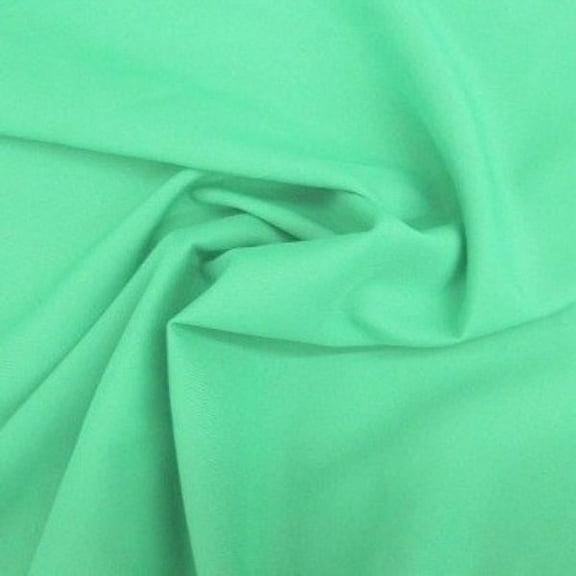 Poplin Fabric Polyester Solid 60'' by the Yard Table Covers Decoration Apparel (Mint)