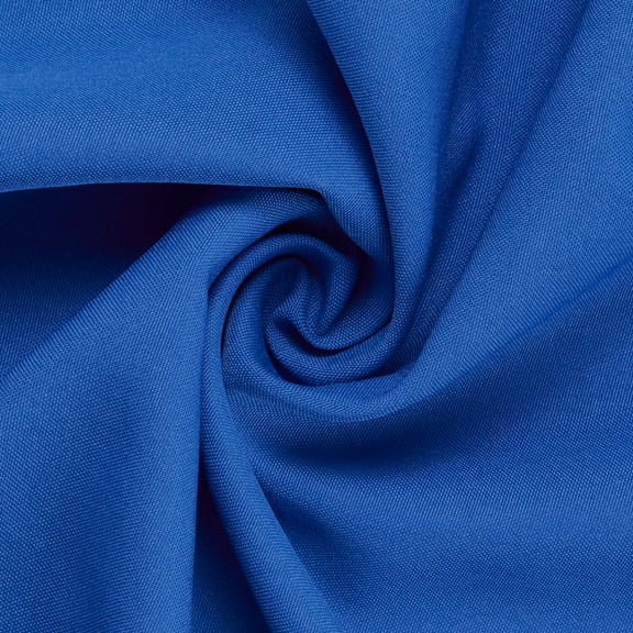 Poplin Fabric Polyester Solid 60'' by the Yard Table Covers Decoration Apparel (Royal Blue)