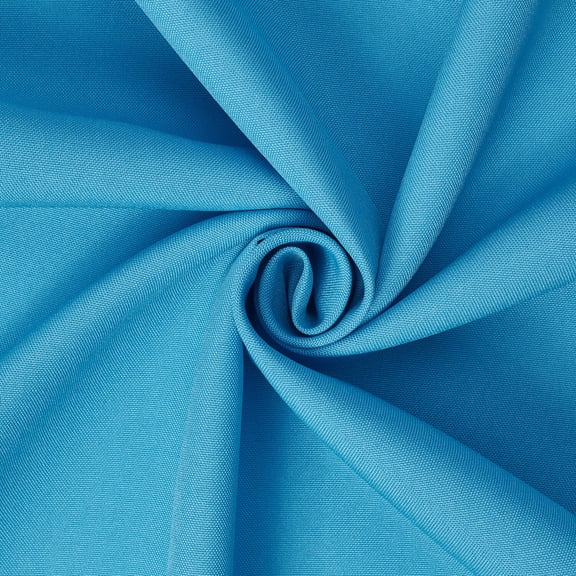 Poplin Fabric Polyester Solid 60'' by the Yard Table Covers Decoration Apparel (Turquoise)