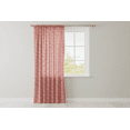 thumbnail image 1 of Poplin Gingham Checkered Window Curtain 56 Inch Wide Red, 1 of 4