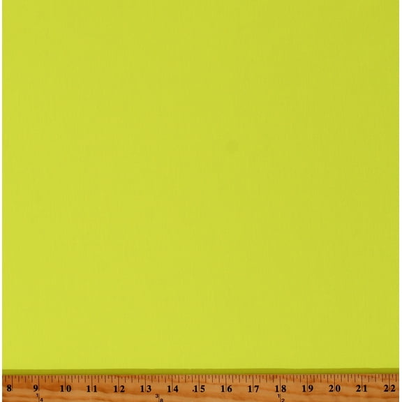 Poplin High Visibility HiVis Safety Green 60" Wide Polyester Fabric by the Yard (1022F-2E)
