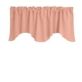 thumbnail image 1 of Poplin Solid Scalloped Wave Window Valance 58" Wide / 20" Tall, 1 of 10