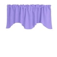 thumbnail image 1 of Poplin Solid Scalloped Wave Window Valance 58" Wide / 20" Tall, 1 of 10