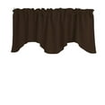 thumbnail image 1 of Poplin Solid Scalloped Wave Window Valance 58" Wide / 20" Tall, 1 of 10