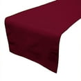 thumbnail image 1 of Poplin Table Runner Solid Cranberry Red, 1 of 1