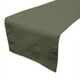 thumbnail image 1 of Poplin Table Runner Solid Dark Sage, 1 of 1