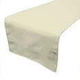 thumbnail image 1 of Poplin Table Runner Solid Ivory, 1 of 1