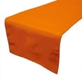thumbnail image 1 of Poplin Table Runner Solid Orange, 1 of 1