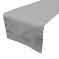 thumbnail image 1 of Poplin Table Runner Solid Silver, 1 of 1