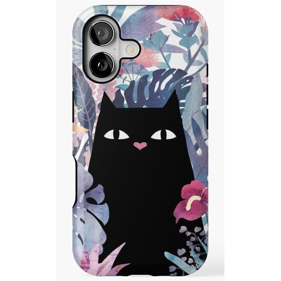 Popoki Pastel Kitty Cat Design Phone Case for iPhone 11 12 13 14 15 16 17 Pro Max
