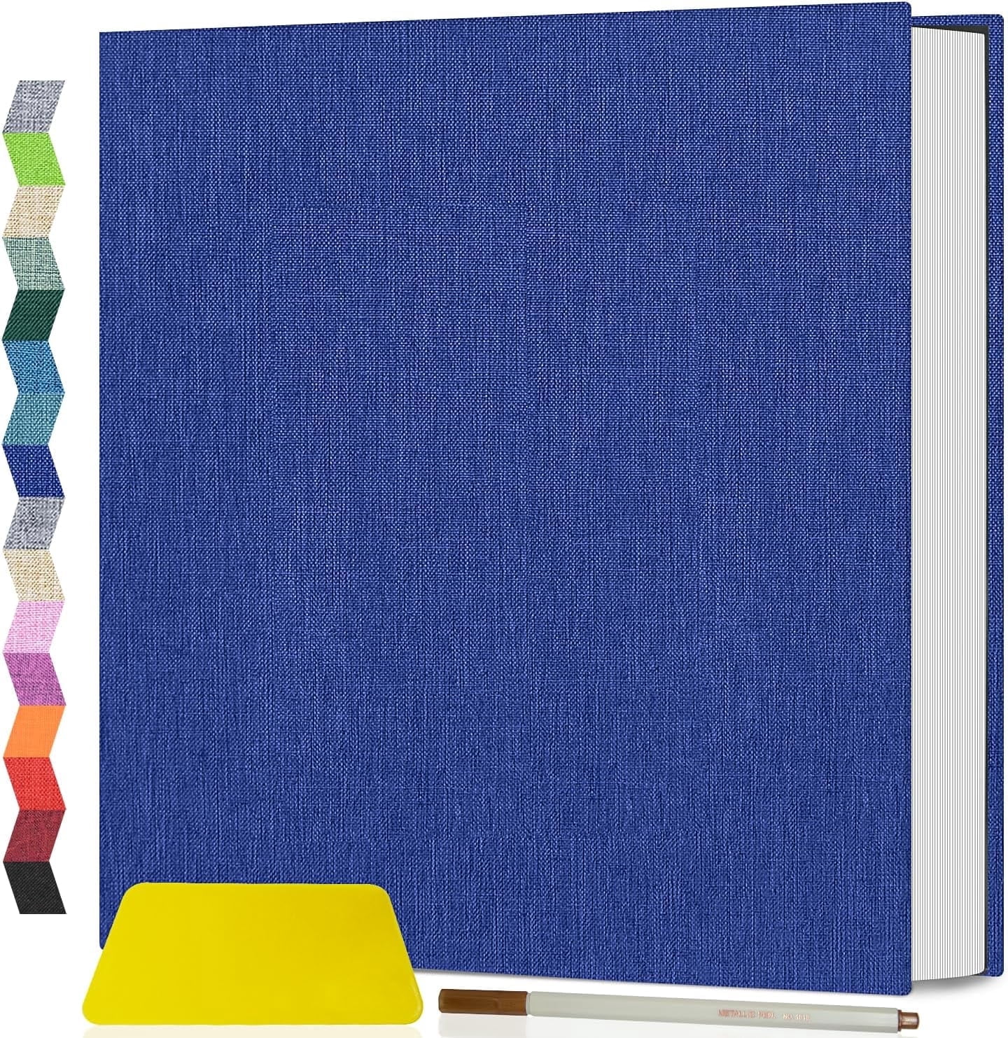 Popotop Photo Album Self Adhesive Scrapbook Album for 4x6 5x7 8x10 Pictures DIY Photo Book as Scrapbooking Supplies Kits, Birthday Gifts for Women Mom Wedding Baby Family Travel