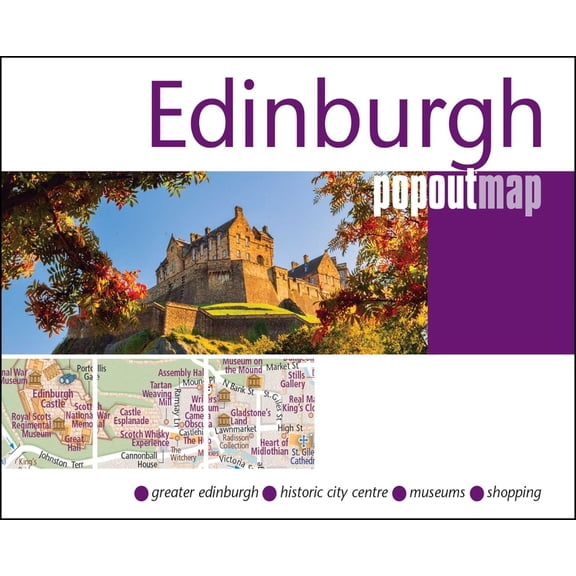 Popout Maps Edinburgh Popout Map, (Paperback)