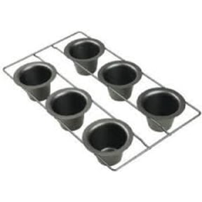 Chicago Metallic Professional 6-cup Popover Pan, 16-inch-by-9.25-inch
