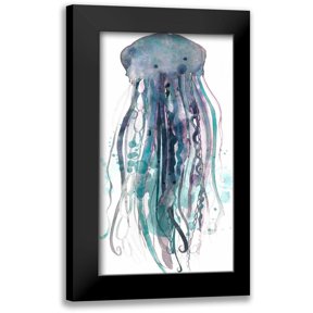 Popp, Grace 10x14 Black Modern Framed Museum Art Print Titled - Tentacles III