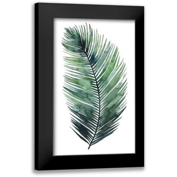 Popp, Grace 10x14 Black Modern Framed Museum Art Print Titled - Untethered Palm VII I