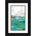 thumbnail image 1 of Popp, Grace 10x14 Black Ornate Wood Framed with Double Matting Museum Art Print Titled - Topaz Mire I, 1 of 4