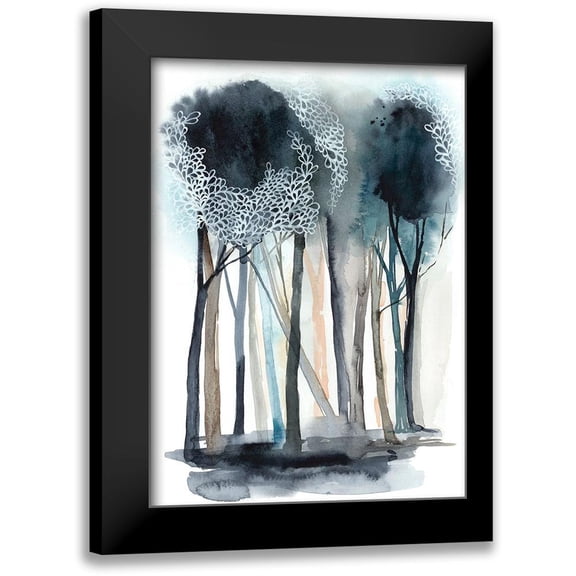 Popp, Grace 11x14 Black Modern Framed Museum Art Print Titled - Custom Tranquil Coppice (MC) I