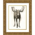 thumbnail image 1 of Popp, Grace 11x14 Gold Ornate Wood Framed with Double Matting Museum Art Print Titled - Majestic Wildlife I, 1 of 4