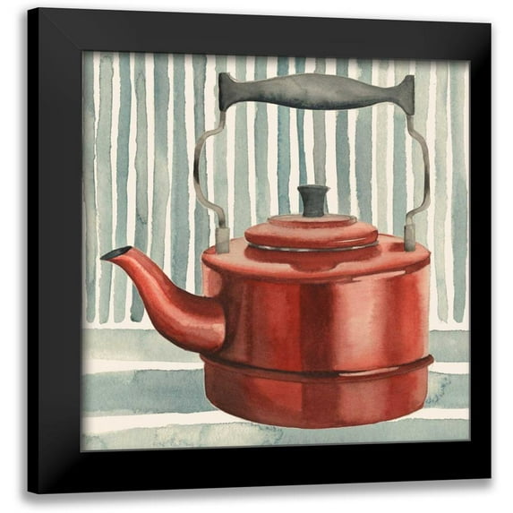 Popp, Grace 12x12 Black Modern Framed Museum Art Print Titled - Cafe au Lait I