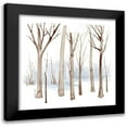 thumbnail image 1 of Popp, Grace 12x12 Black Modern Framed Museum Art Print Titled - Cypress Sounds I, 1 of 5