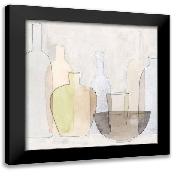 Popp, Grace 12x12 Black Modern Framed Museum Art Print Titled - Found II