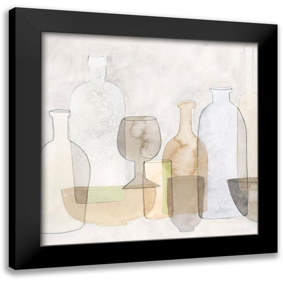 Popp, Grace 12x12 Black Modern Framed Museum Art Print Titled - Found I