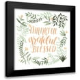 thumbnail image 1 of Popp, Grace 12x12 Black Modern Framed Museum Art Print Titled - Grateful II, 1 of 5