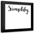 thumbnail image 1 of Popp, Grace 12x12 Black Modern Framed Museum Art Print Titled - Simple Mantras IV, 1 of 5