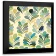 thumbnail image 1 of Popp, Grace 12x12 Black Modern Framed Museum Art Print Titled - Watercolor Palms II, 1 of 5
