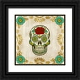 thumbnail image 1 of Popp, Grace 12x12 Black Ornate Wood Framed with Double Matting Museum Art Print Titled - Day of the Dead III, 1 of 4