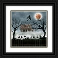 thumbnail image 1 of Popp, Grace 12x12 Black Ornate Wood Framed with Double Matting Museum Art Print Titled - Harvest Moon II, 1 of 4