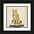 thumbnail image 1 of Popp, Grace 12x12 Black Ornate Wood Framed with Double Matting Museum Art Print Titled - Lady Cat IV, 1 of 4