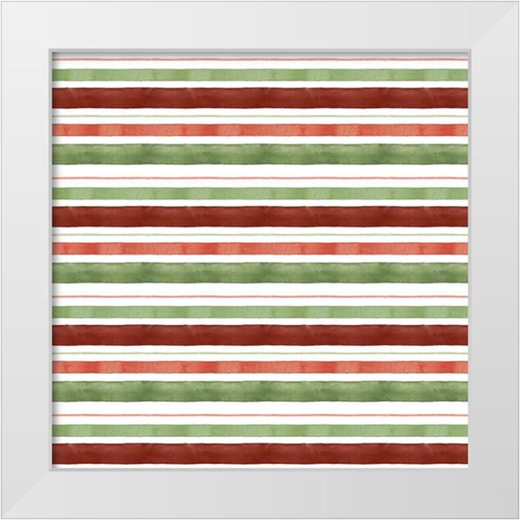 Popp, Grace 12x12 White Modern Wood Framed Museum Art Print Titled - Hipster Santa Collection H