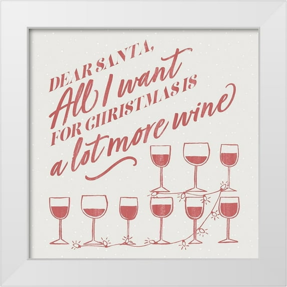 Popp, Grace 12x12 White Modern Wood Framed Museum Art Print Titled - Holiday Party II