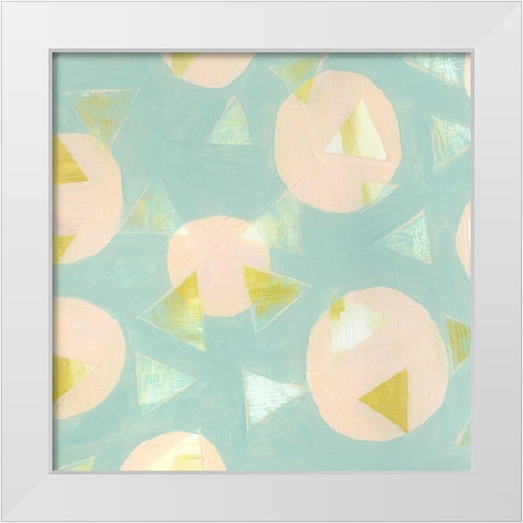 Popp, Grace 12x12 White Modern Wood Framed Museum Art Print Titled - Light Leak III