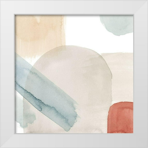 Popp, Grace 12x12 White Modern Wood Framed Museum Art Print Titled - Moderne IX