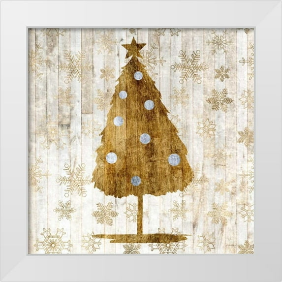 Popp, Grace 12x12 White Modern Wood Framed Museum Art Print Titled - Sophisticated Christmas I