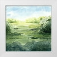 thumbnail image 1 of Popp, Grace 12x12 White Modern Wood Framed Museum Art Print Titled - Summer Strata II, 1 of 4